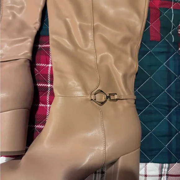 Naturalizer Tan Heeled Boots - Picture 2 of 6